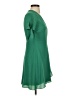 B. Smart 100% Polyester Solid Green Casual Dress Size 1 - photo 4
