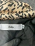 Adika 100% Polyester Animal Print Gold Snow Jacket Size S - photo 6