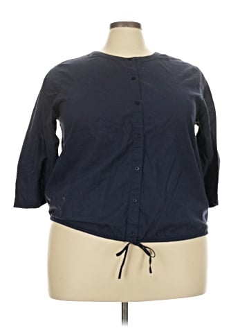 Anthony Richards 3/4 Sleeve Button-Down Shirt (view 1)