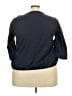 Anthony Richards 100% Cotton Blue 3/4 Sleeve Button-Down Shirt Size 18W - photo 2