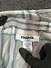RSQ 100% Cotton Plaid Gray Long Sleeve Button-Down Shirt Size M - photo 7
