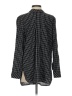J.Jill 100% Rayon Checkered-gingham Black Long Sleeve Button-Down Shirt Size S - photo 2
