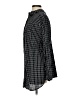 J.Jill 100% Rayon Checkered-gingham Black Long Sleeve Button-Down Shirt Size S - photo 5