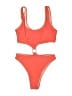 Unbranded Solid Orange One Piece Swimsuit Size S - photo 1