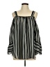 Assorted Brands 100% Polyester Black Sleeveless Blouse Size L - photo 1