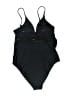 Unbranded Solid Black One Piece Swimsuit Size M (estimated) - photo 2