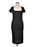 Pink Dot Gray Casual Dress Size XL - photo 1