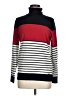 Tommy Hilfiger Stripes Red Turtleneck Sweater Size M (estimated) - photo 1