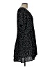 Assorted Brands 100% Rayon Stars Black Casual Dress Size L - photo 4