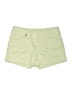 Express Design Studio Solid Green Khaki Shorts Size 6 - photo 1