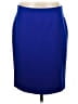 Ellen Tracy Solid Blue Formal Skirt Size 8 - photo 1