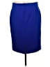 Ellen Tracy Solid Blue Formal Skirt Size 8 - photo 2