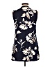 White Mark Blue Casual Dress Size L - photo 2