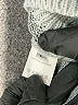 Unbranded 100% Polyester Hearts Gray Pullover Sweater Size L - photo 8
