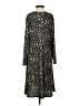 Travelsmith Paisley Black Casual Dress Size S (petite) - photo 2
