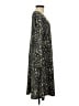 Travelsmith Paisley Black Casual Dress Size S (petite) - photo 4