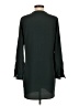 Scoop 100% Polyester Solid Green Casual Dress Size S - photo 2