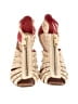 BCBGMAXAZRIA Gold Ivory Sandals Size 8 1/2 - photo 2