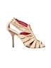 BCBGMAXAZRIA Gold Ivory Sandals Size 8 1/2 - photo 1
