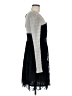 Ryu 100% Polyester Gray Cocktail Dress Size M - photo 4