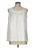 Elementz 100% Polyester Ivory Sleeveless Blouse Size L - photo 1