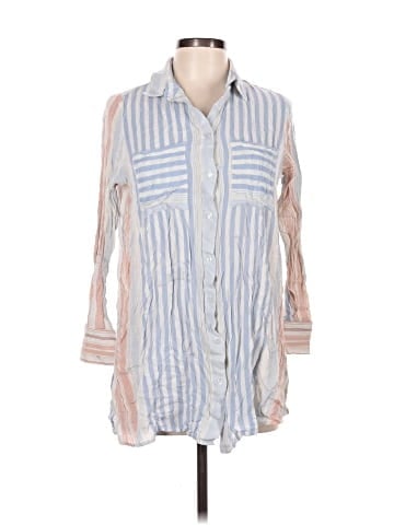 Joh 3/4 Sleeve Button-Down Shirt (view 1)