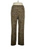 Norma Kamali Animal Print Gold Casual Pants Size XL - photo 2
