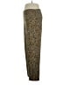 Norma Kamali Animal Print Gold Casual Pants Size XL - photo 5