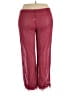 Unbranded 100% Polyester Red Casual Pants Size 2X - photo 2