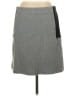 Mo:Vint Color Block Gray Casual Skirt Size L - photo 1