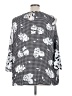 Spense Gray 3/4 Sleeve Blouse Size 3X - photo 2