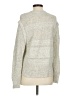Ann Taylor LOFT Metallic Silver Pullover Sweater Size S - photo 2