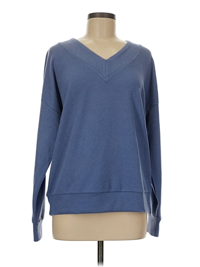 Click to view more detailed imagery on our partner's website Pre-owned Felina Pullover Sweater In Blue