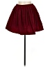 Sofie The label 100% Polyester Solid Burgundy Formal Skirt Size M - photo 1