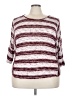 Extra Touch Burgundy Cardigan Size 3X - photo 1
