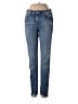 Zara Hearts Blue Jeans Size 2 - photo 1
