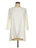 I.C. By Connie K 100% Polyester Ivory 3/4 Sleeve Blouse Size L - photo 1