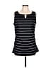Larry Levine Black Sleeveless Top Size L - photo 1
