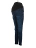Ingrid + Isabel Solid Blue Jeans Size 2 - photo 1