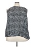 Old Navy 100% Rayon Silver Sleeveless Blouse Size 3X - photo 1
