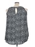 Old Navy 100% Rayon Silver Sleeveless Blouse Size 3X - photo 2