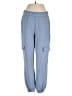 Miss Posh 100% Polyester Blue Cargo Pants Size XS - photo 1