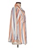 Unbranded Stripes Orange Long Sleeve Blouse Size L - photo 4