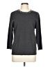 Liz Claiborne Career Gray Pullover Sweater Size L - photo 1