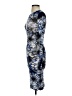 Unbranded Graphic Blue Cocktail Dress Size XXS (estimated) - photo 5