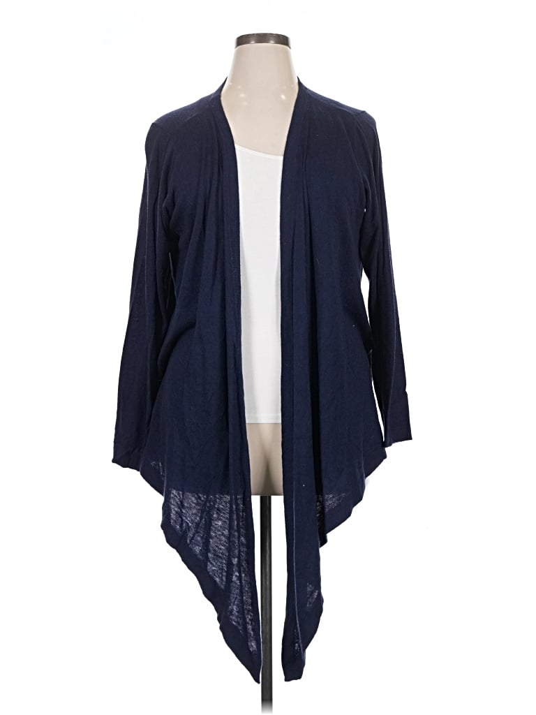Pre-owned Iman Kimono In Blue