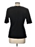 Talbots Black Short Sleeve Top Size L - photo 2