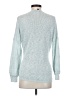 Express Teal Long Sleeve Blouse Size S - photo 2