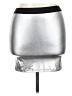 Forever 21 Metallic Silver Faux Leather Skirt Size L - photo 1