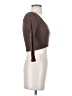 Zara Brown 3/4 Sleeve Top Size XS - Sm - photo 4